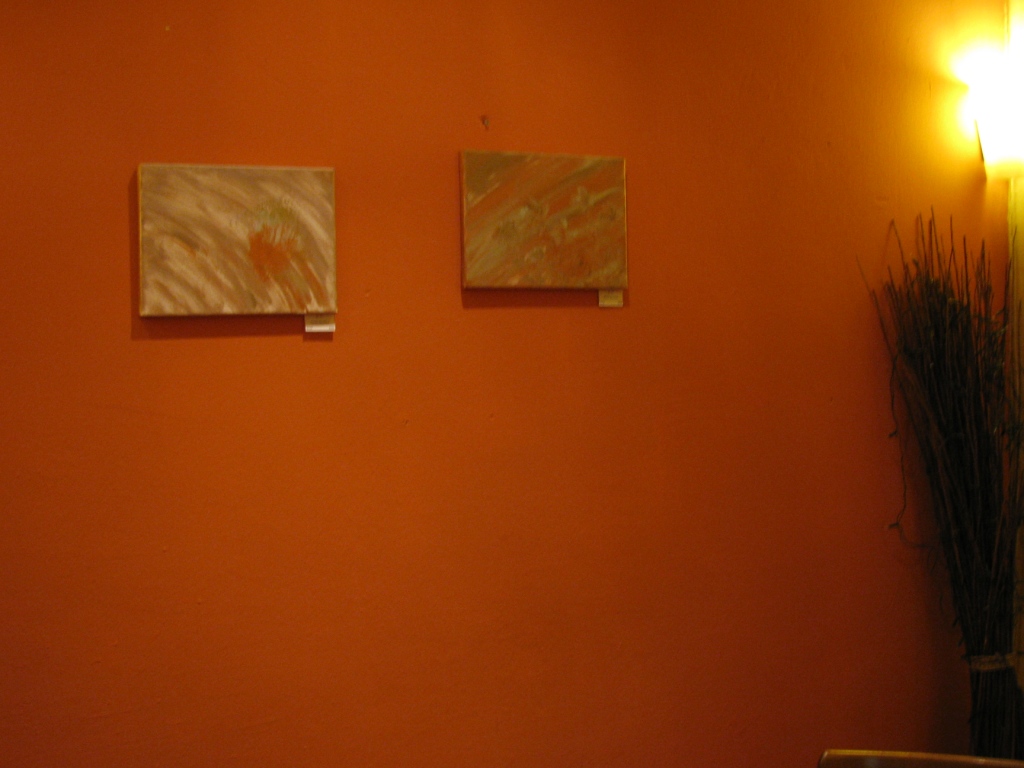 Acrylbilder Korallen & Blumen Metallik